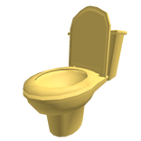 Golden Toilet Hat