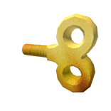 Golden Wind Up Key