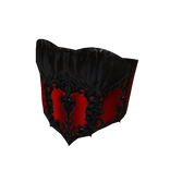 Goth Corset in Victorian Crimson