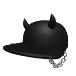 Goth Devil Cap