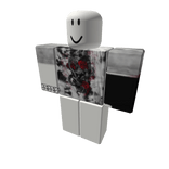 goth scene emo punk drain blood shirt / arm sleeve