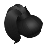 GRANDE Black Massive Short Ponytail
