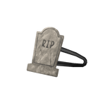 Gravestone Hairclip