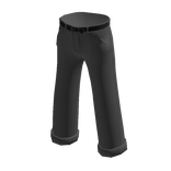 Gray Baggy Indie Trousers