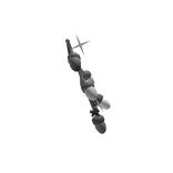 Gray Holiday Earrings