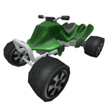Green All Terrain Vehicle