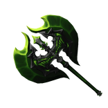 Green Berserker War Axe