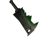 Green Blood Magic Knife