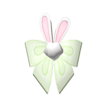 Green Bunny Bows