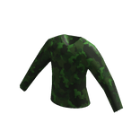Green Camo Crewneck Tee (Long Sleeve)