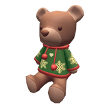 Red Green Christmas Teddy