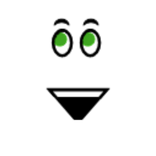 Green-eyed Awesome Face