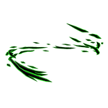 Green Flame Aura - Top