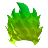 Green Full Fire Aura