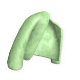 Green Fur Coat Off Shoulder 3.0