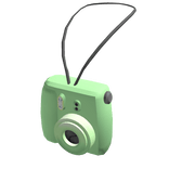 Green Instant Camera