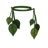 Green Leaf Scarf
