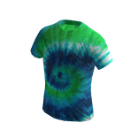 Green Mixed Tie Dye Shirt