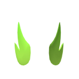 Green Neon Simple Wings