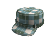 Green Plaid Cap