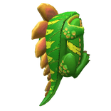 Green Raptor Tail Backpack