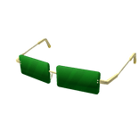 Green Rectangle Shades