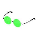 Green Round Neon Shades