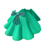 Green Ruffled Accents