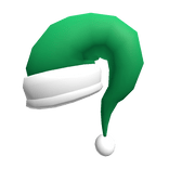 Green Santa Hat