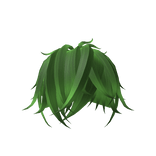 Green Sleepy Hair