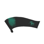 Green Splashed Villain Collar