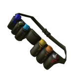 Green Spraypaint Utility Belt