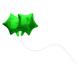 Green Star Balloons
