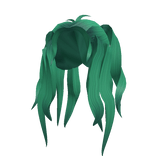 Green Trendy Fancy Hair