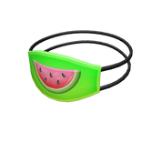 Green Watermelon Face Mask