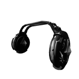 Grey Crystal Paladin Headphones