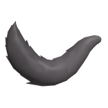 Grey Fluffy Tail