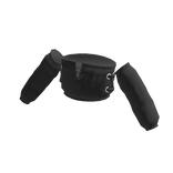 Grey Sleeve Tube Top with Golden Tie Rings