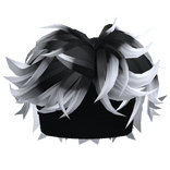 Grunge Boy Hair in Black to White