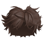 Grunge Boy Hair in Brown