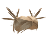 Grunge Y2K Spiky Hair Blonde