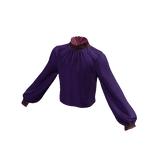 Gucci Purple shirt with Sequin Embroidery