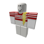 🄶 guess jeans red + white striped top w blnd