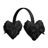 Gyaru Cheetah Earmuffs Black