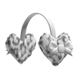 Gyaru Cheetah Earmuffs White