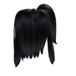 Gyaru Hairstyle in Black