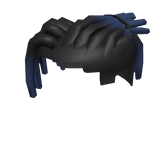 Half Tied Blue Dreads