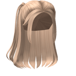 Half up Half down Pigtails in Blonde
