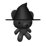 Halloween Bear Pal Black