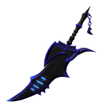 Halloween Blue & Black Greatsword